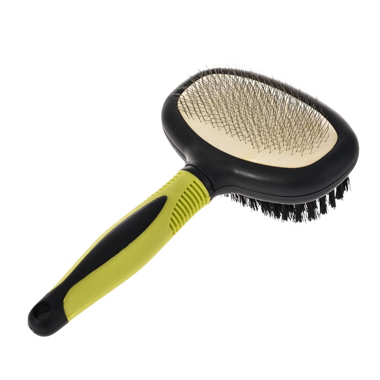 Double-Sided Double the Brushing Groom Power Pet Grooming Brush for Medium and Long Hair Dogs