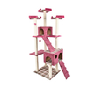 Complex Multi-Level Furniture Cat Scratching Tree with Ladder for Cats