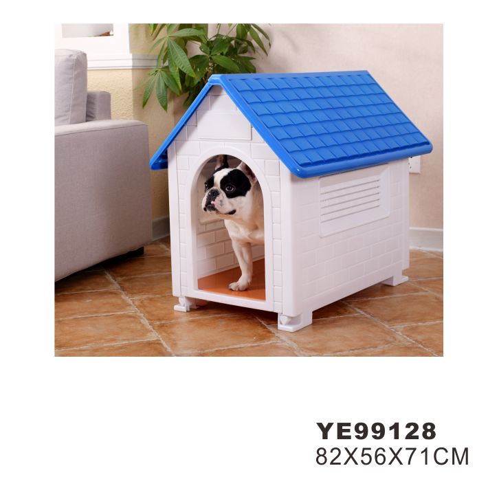 Wholesale Blue Indoor Outdoor Plastic Pet Dog House