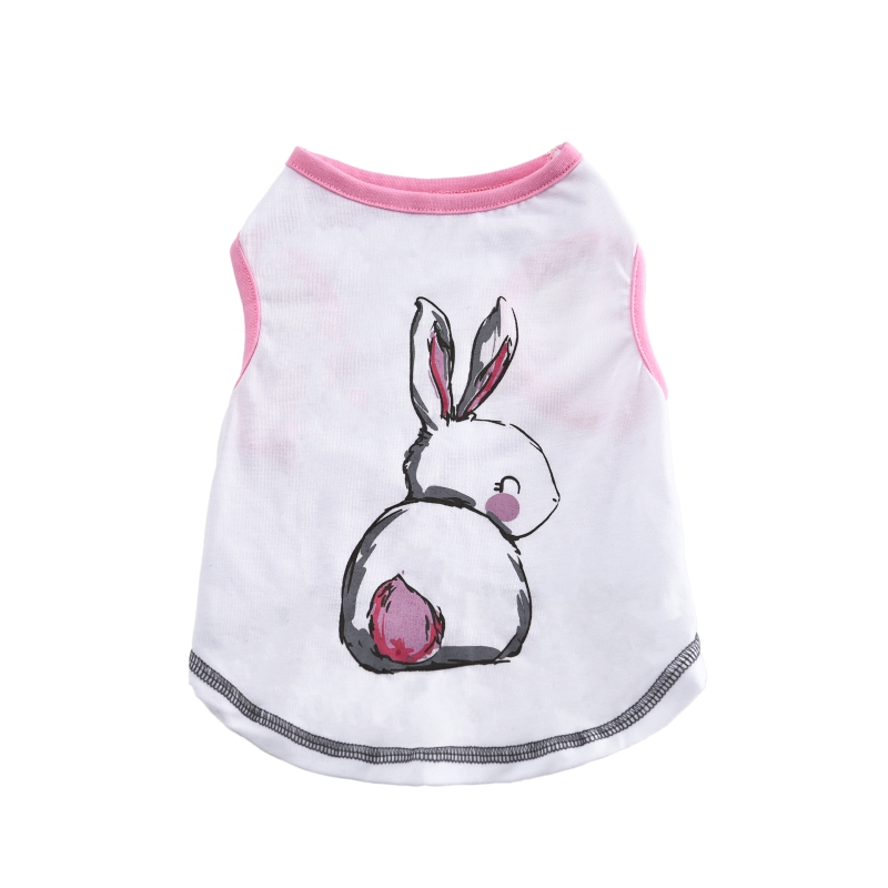Fashionable Rabbit Design Pet Summer Cooling Shirt for Dogs
