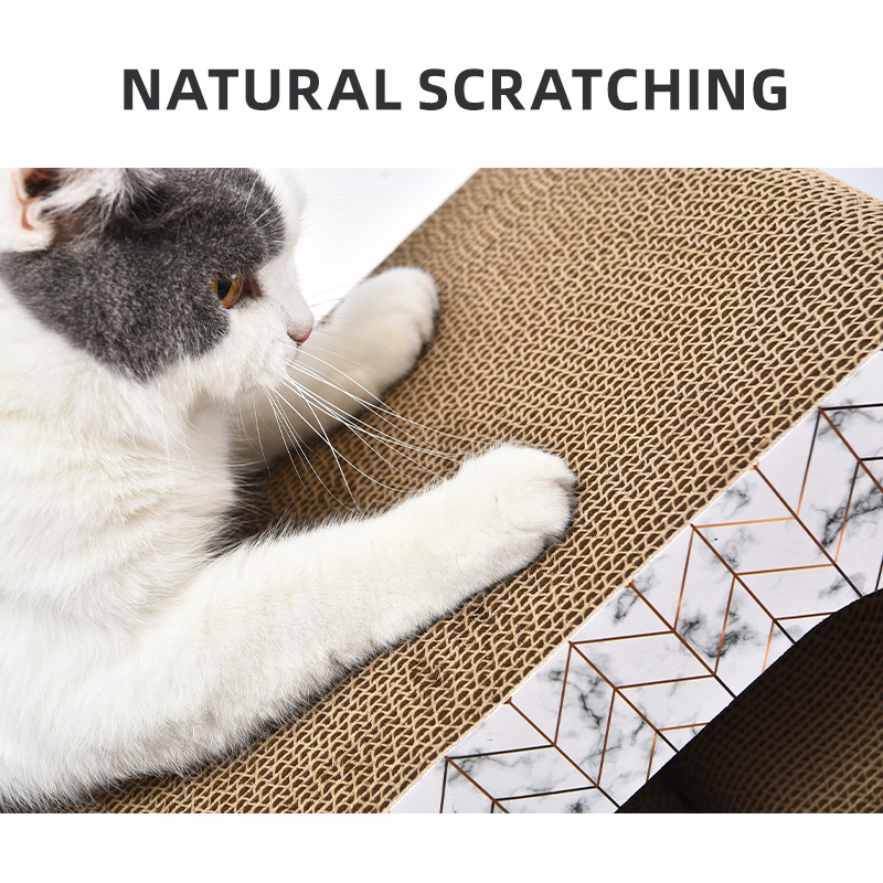 2 In 1 Structure High Quality Functional Environmentally Friendly Cat Scratch Cardboard