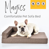 Washable Cover Memory Foam Dog Sofa Bed
