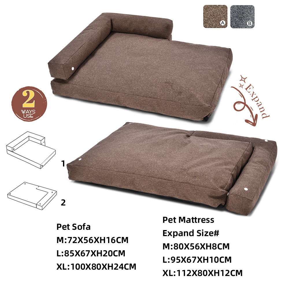 Oil & Stain& Water Repellent Large Dog Sofa