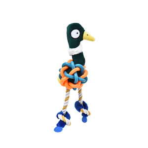 Cotton Interactive Cute Dog Bird Chew Bird