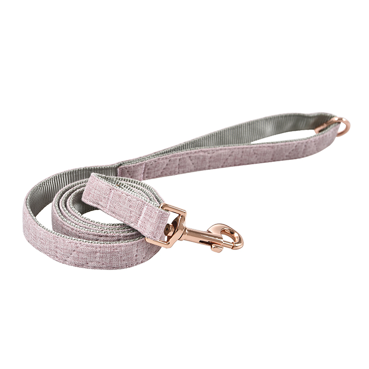 Elegant Geometric Pattern Dog Leash with Soft Padded Handle