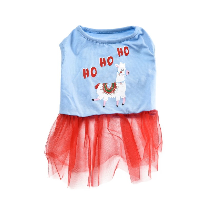 Light Cotton-containing Fabric Gauzy Dog Summer Skirt