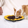 Hide Food Sunflower Dog Snuffle Mat