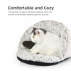 Wholesale Comfortable Warm Waterproof Pet Dog Bed Oxford Cat Slipper Cave Bed