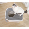 Top Entry Side Entry Anti Splashing Easy Clean Large Cat Litter Box with Cat Litter Scoop