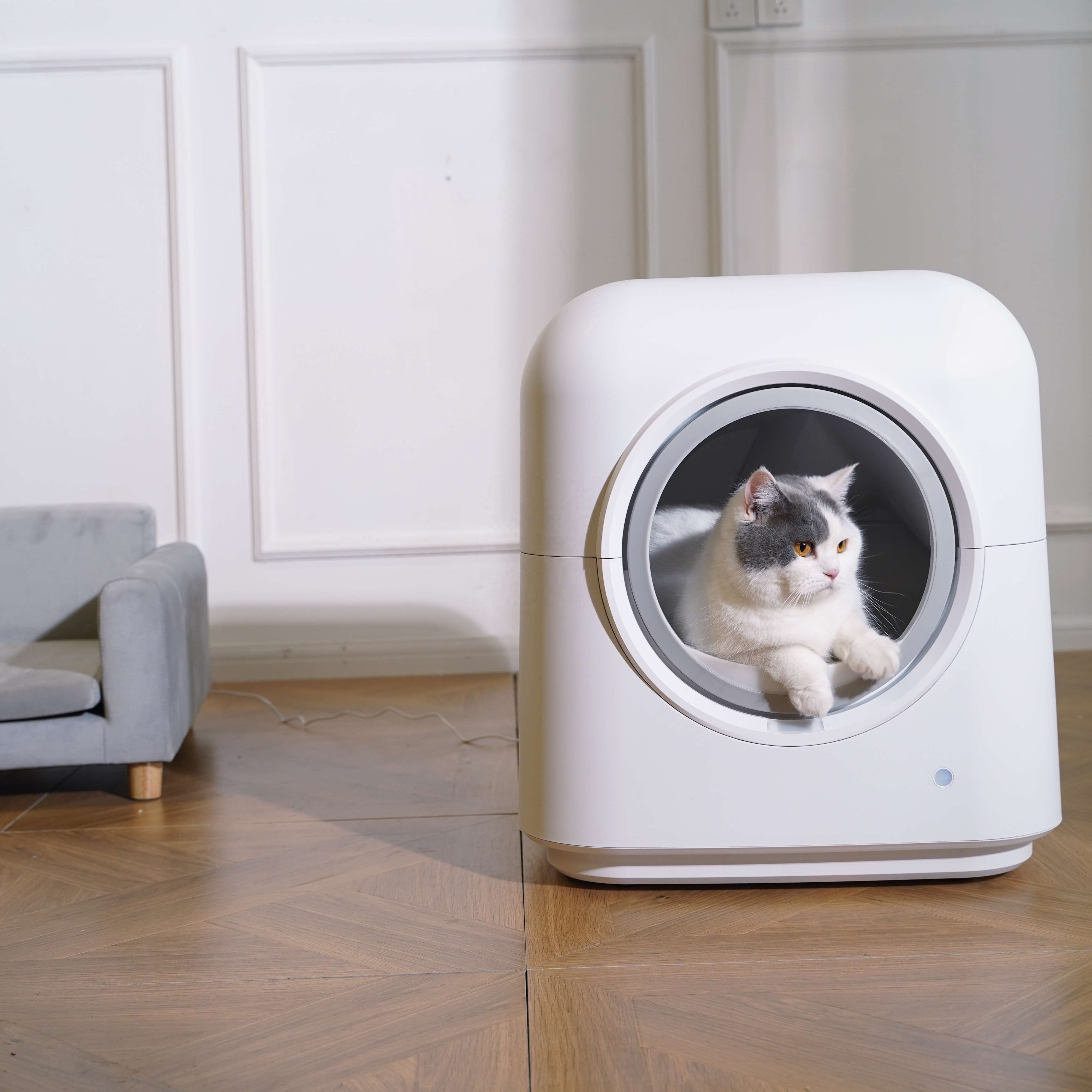 High Capacity App Control Self-Cleaning Smart Cat Litter Box