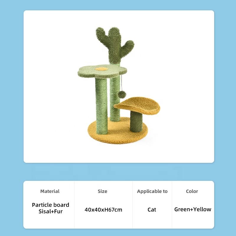 Cat Cactus Tree Scratching Post