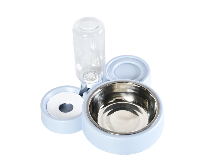 No Spill Dog Water Bowl Stainless Stell Food Bowl