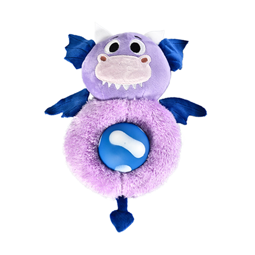 Fantasy Adventure 2in1 Squeaky Plush Dog Toys