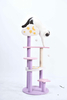 Purple Color Cloud And Moon Cat Tree