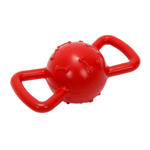 TPR Attractive Healthy Safe Attractive Red Tough Dog Toy 