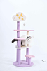 Purple Color Cloud And Moon Cat Tree