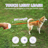 Multi Color Led Flashlight One Click Stop 5M Length Touch Light Pet Dog Leash