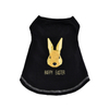 Super Soft Black Puppy Vest Dog Summer Cooling Shirt