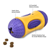 Durable Rubber Aggressive Chewers Dog Toys Interactive Indestructible Treat Dispensing Dog Toys