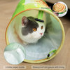 Foldable Cat Tunnel Toy With Crinkle Paper Inside