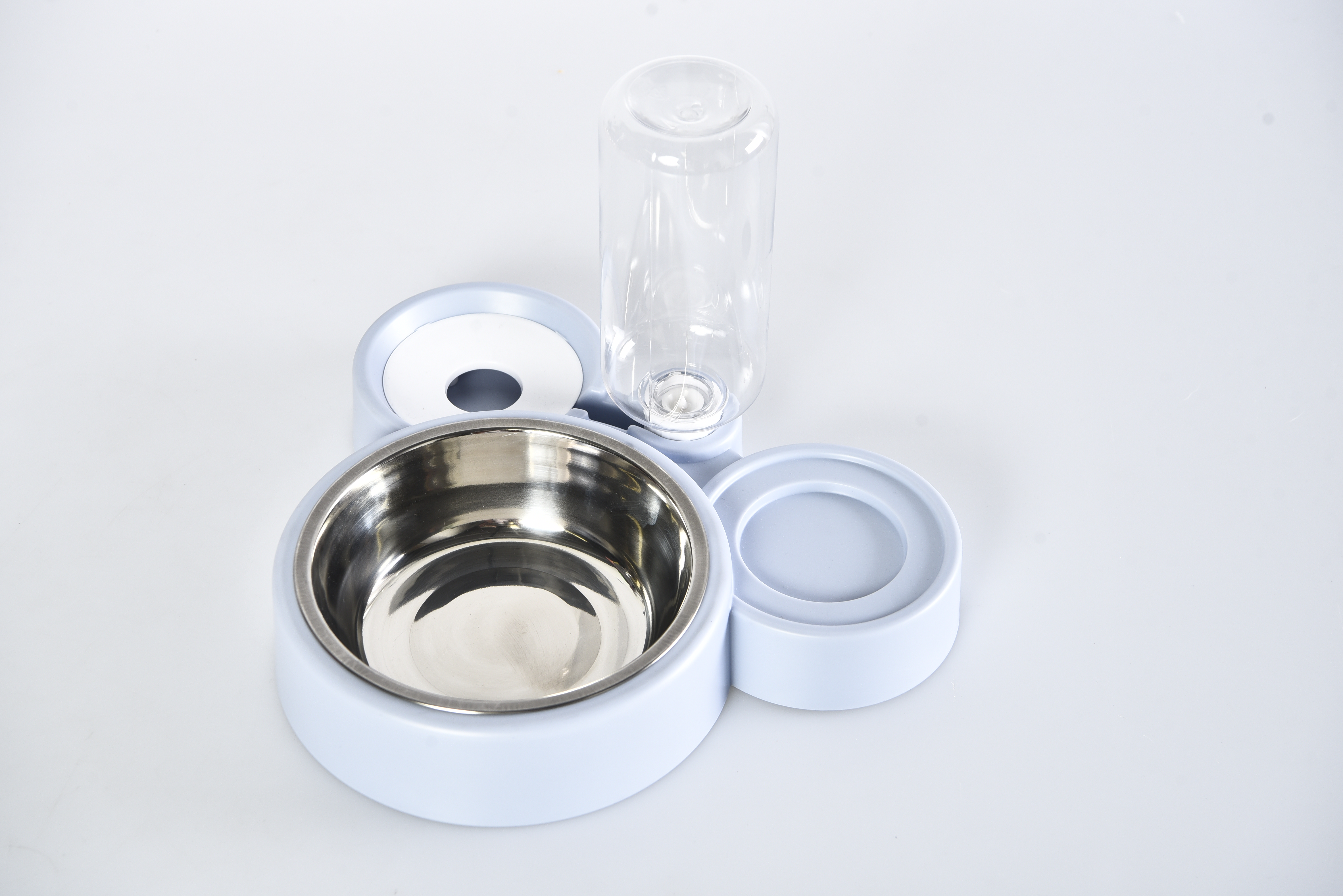 No Spill Dog Water Bowl Stainless Stell Food Bowl