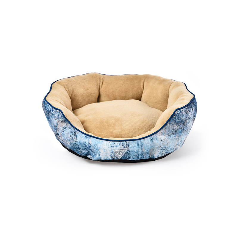 Eco-friendly Series Coral Fleece Eco Recycle Material Pet Bed 