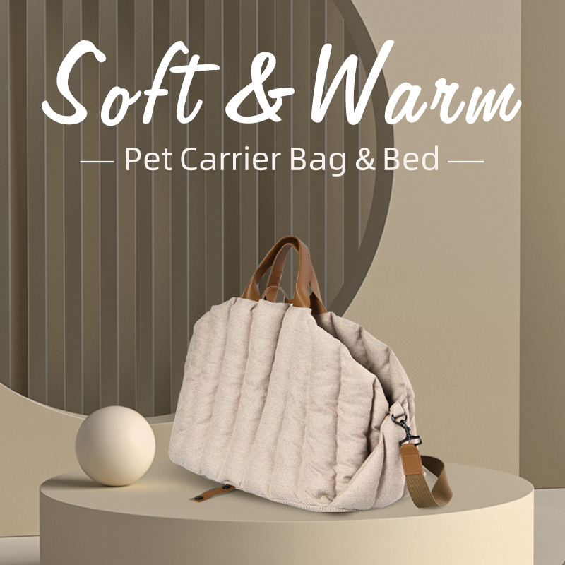 Petstar Dog Adjustable Safety Tether Portable Carrier Tote Bag