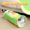 Foldable Cat Tunnel Toy With Crinkle Paper Inside