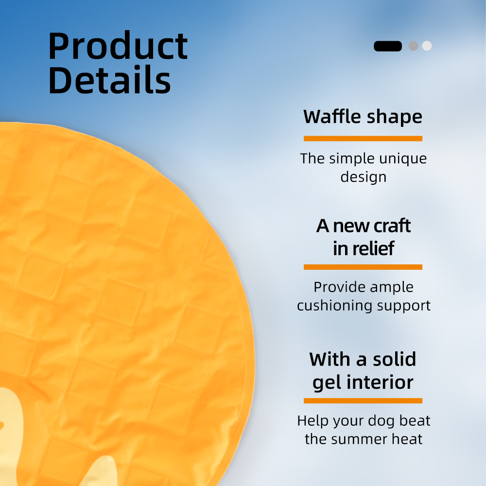Waffle Shape Pet Cooling Mat