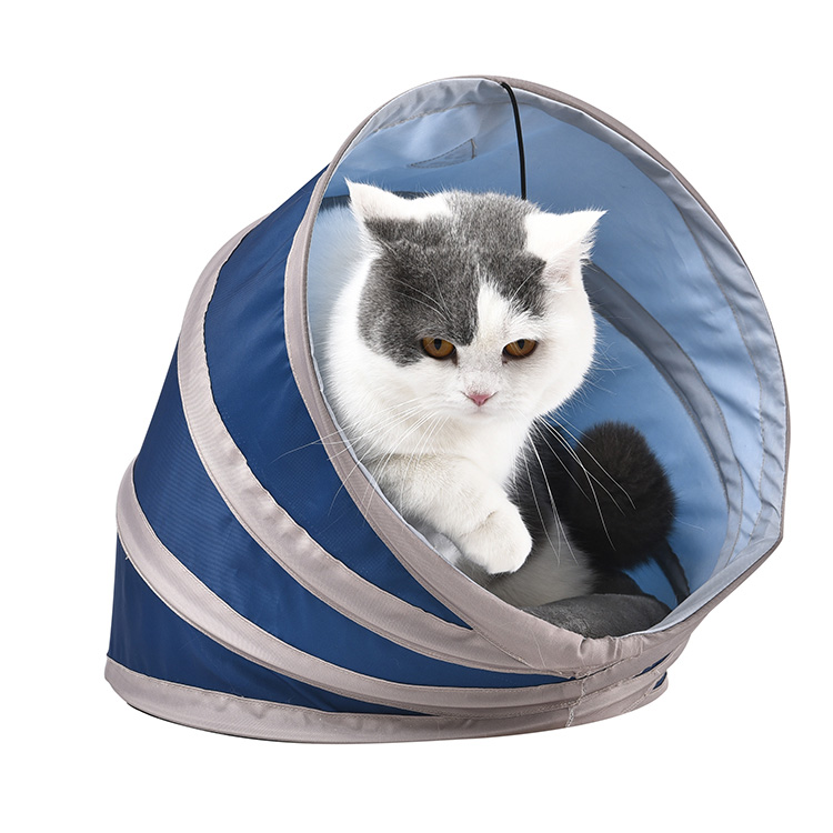 Environmental-friendly Material Grey Flannel Cat Outdoor Pet Bag