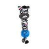 Vivid And Cute Zebra Dog Chew Cotton Toy