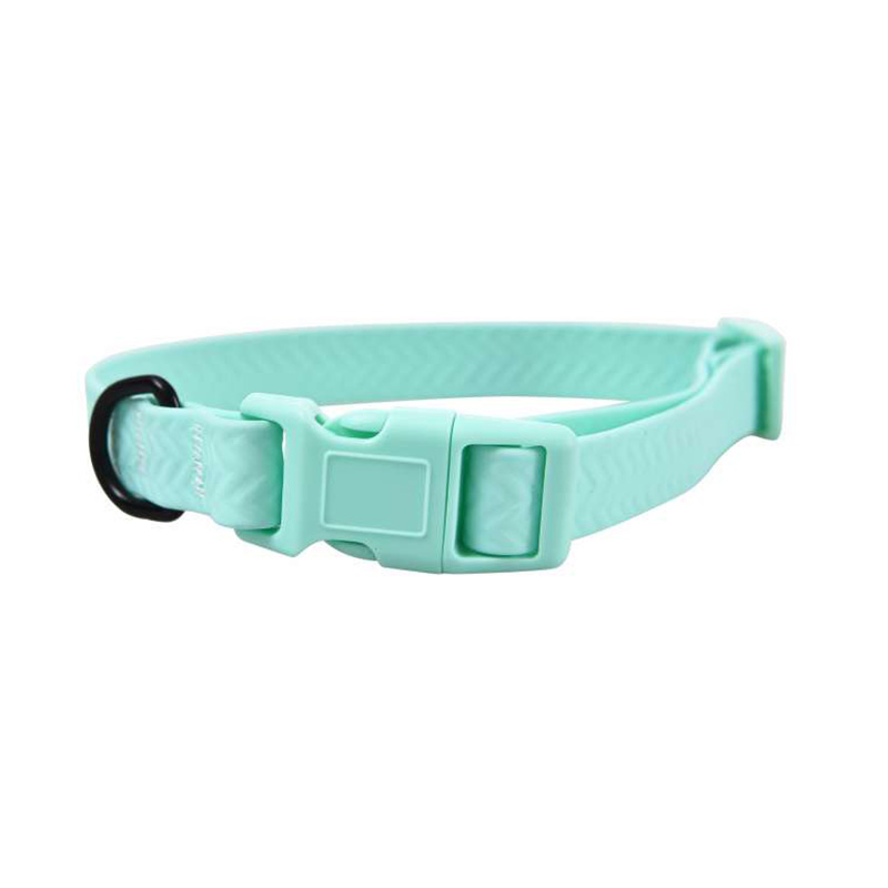 PVC Nice Blue Color Soft Moredern Colors Options Dog Collar