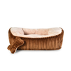 Luxury Removable Washable Cover Rectangle Dog Bed Comfortable Pet Sofa