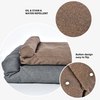 Water Repellent Pet Sofa & Mattress with Removable Bolster